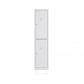 Rocada taquilla 300 1 modulo 2 puertas cuerpo blanco RAL9003 + puertas blanco RAL9003