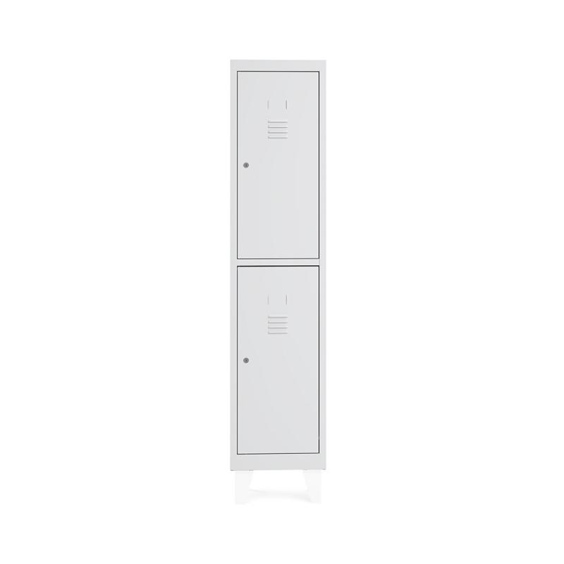 Rocada taquilla 300 1 modulo 2 puertas cuerpo blanco RAL9003 + puertas blanco RAL9003