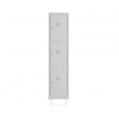 Rocada taquilla 300 1 modulo 3 puertas cuerpo blanco RAL9010 + puertas blanco RAL9010. DISPONIBLE EN DISTINTOS ACABADOS. CONSÚLTANOS TODAS LAS OPCIONES DISPONIBLES.