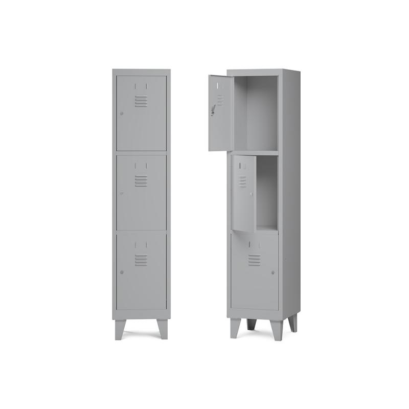 rocada-taquilla-300-1-modulo-3-puertas-cuerpo-gris-7035-puertas-gris-7035