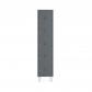 Rocada taquilla 300 1 modulo 3 puertas cuerpo gris oscuro RAL7016 + puertas gris oscuro RAL7016