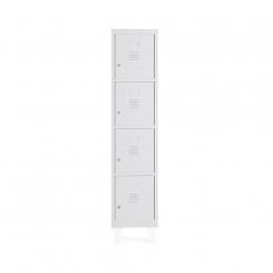 Rocada taquilla 300 1 modulo 4 puertas cuerpo blanco RAL9003 + puertas blanco RAL9003. DISPONIBLE EN DISTINTOS ACABADOS. CONSÚLTANOS TODAS LAS OPCIONES DISPONIBLES.