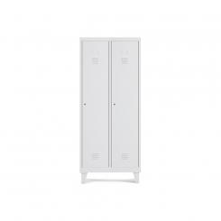 Rocada taquilla 300 2 módulos 1 puerta cuerpo blanco RAL9003 + puerta blanco RAL9003