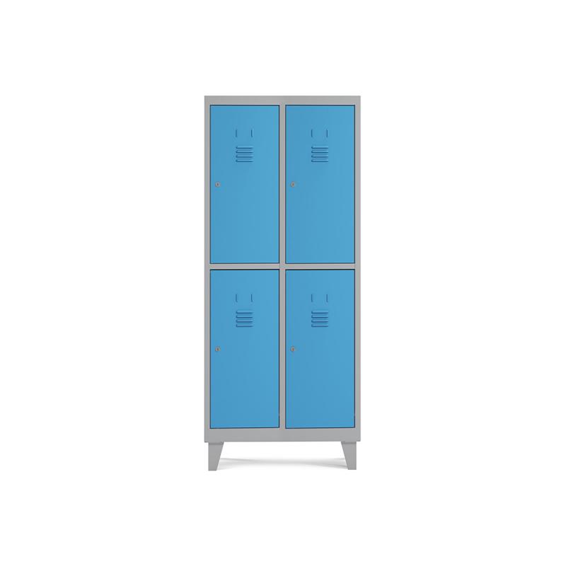 rocada-taquilla-300-2-modulos-2-puertas-cuerpo-gris-7035-puertas-azul-ral5009