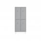 rocada-taquilla-300-2-modulos-2-puertas-cuerpo-gris-7035-puertas-gris-7035