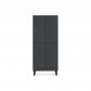rocada-taquilla-300-2-modulos-2-puertas-cuerpo-negro-ral9005-puertas-negro-ral9005