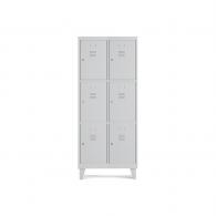 Rocada taquilla 300 2 módulos 3 puertas cuerpo blanco RAL9010 + puertas blanco RAL9010. DISPONIBLE EN DISTINTOS ACABADOS. CONSÚLTANOS TODAS LAS OPCIONES DISPONIBLES.