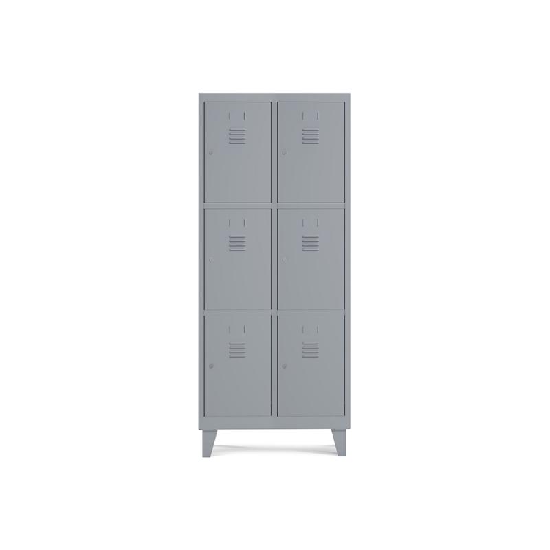rocada-taquilla-300-2-modulos-3-puertas-cuerpo-gris-ral9006-puertas-gris-ral9006