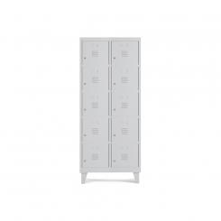 Rocada taquilla 300 2 módulos 5 puertas cuerpo blanco RAL9010 + puertas blanco RAL9010. DISPONIBLE EN DISTINTOS ACABADOS. CONSÚLTANOS TODAS LAS OPCIONES DISPONIBLES.
