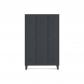 rocada-taquilla-300-3-modulos-1-puerta-cuerpo-negro-ral9005-puerta-negro-ral9005