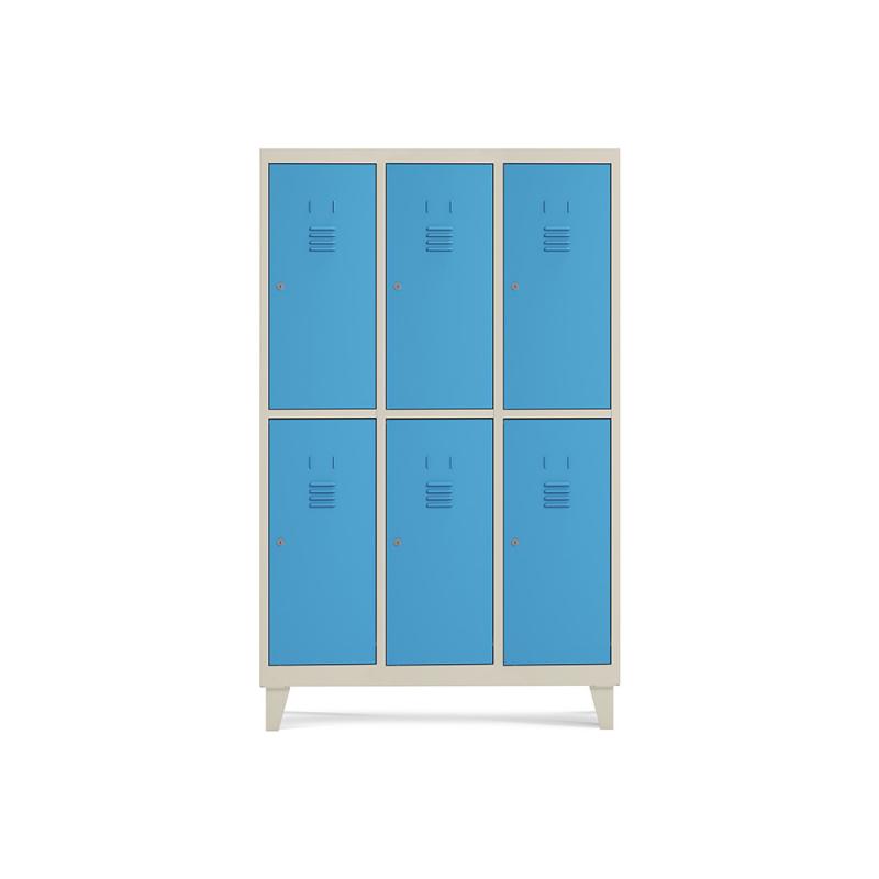 rocada-taquilla-300-3-modulos-2-puertas-cuerpo-arena-puertas-azul-ral5009