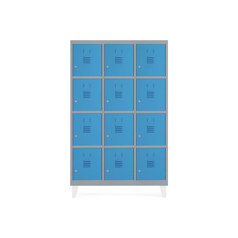 rocada-taquilla-300-3-modulos-4-puertas-cuerpo-gris-ral9006-puertas-azul-ral5009