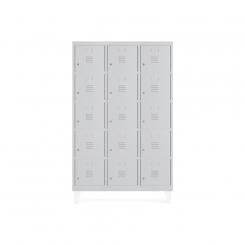 Rocada taquilla 300 3 módulos 5 puertas cuerpo blanco RAL9010 + puertas blanco RAL9010. DISPONIBLE EN DISTINTOS ACABADOS. CONSÚLTANOS TODAS LAS OPCIONES DISPONIBLES.