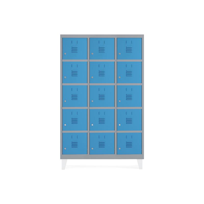 rocada-taquilla-300-3-modulos-5-puertas-cuerpo-gris-ral9006-puertas-azul-ral5009