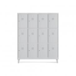 Rocada taquilla 300 4 módulos 3 puertas cuerpo blanco RAL9010 + puertas blanco RAL9010. DISPONIBLE EN DISTINTOS ACABADOS. CONSÚLTANOS TODAS LAS OPCIONES DISPONIBLES.