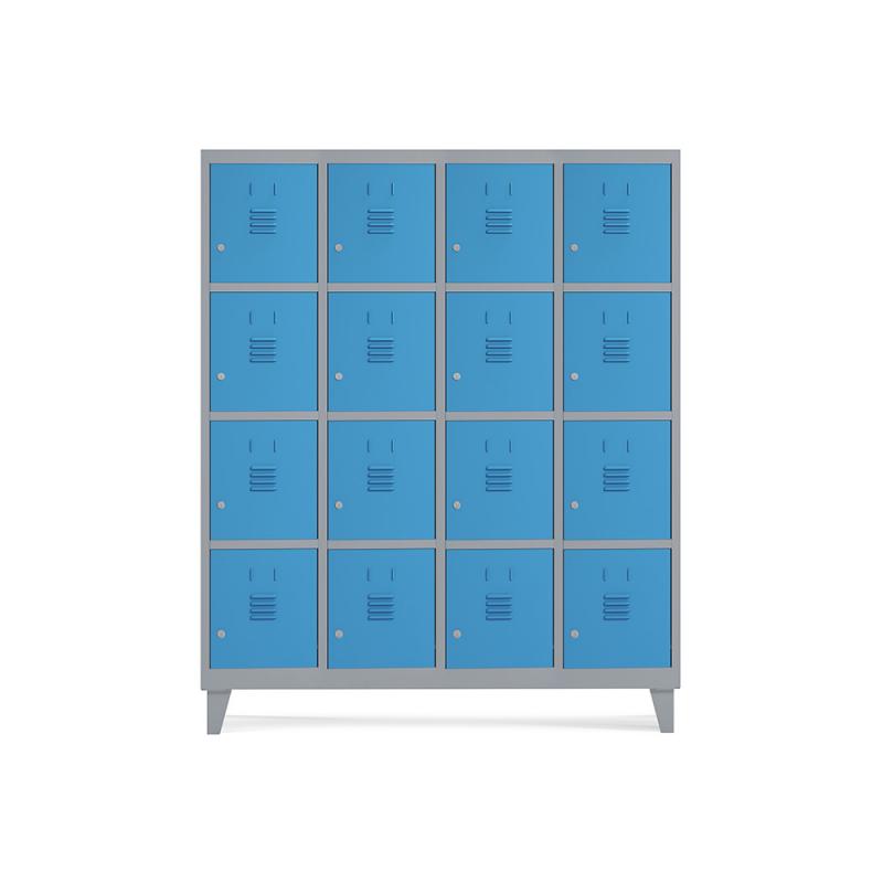 rocada-taquilla-300-4-modulos-4-puertas-cuerpo-gris-ral9006-puertas-azul-ral5009