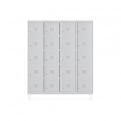 Rocada taquilla 300 4 módulos 5 puertas cuerpo blanco RAL9010 + puertas blanco RAL9010. DISPONIBLE EN DISTINTOS ACABADOS. CONSÚLTANOS TODAS LAS OPCIONES DISPONIBLES.