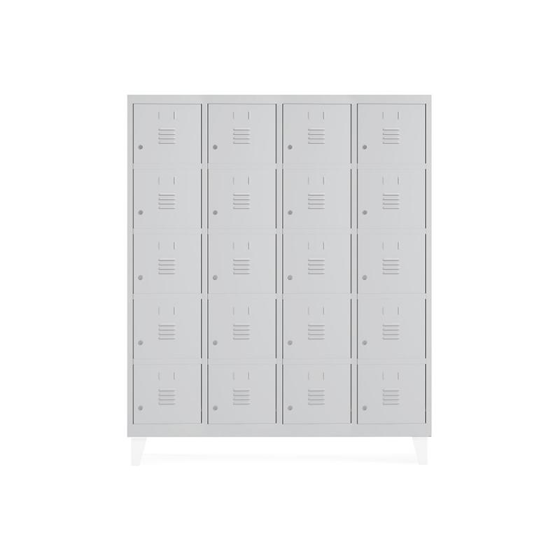 Rocada taquilla 300 4 módulos 5 puertas cuerpo blanco RAL9010 + puertas blanco RAL9010. DISPONIBLE EN DISTINTOS ACABADOS. CONSÚLTANOS TODAS LAS OPCIONES DISPONIBLES.