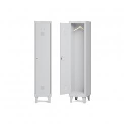 Rocada taquilla 400 1 modulo 1 puerta cuerpo blanco RAL9010 + puerta blanco RAL9010. DISPONIBLE EN DISTINTOS ACABADOS. CONSÚLTANOS TODAS LAS OPCIONES DISPONIBLES.