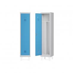 ROCADA Taquilla 400 1 Modulo Con Divisorio Central Cuerpo Ral 9010 Y Puertas Ral 5009