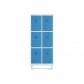 rocada-taquilla-400-2-modulos-3-puertas-cuerpo-blanco-ral9003-puertas-azul-ral5009