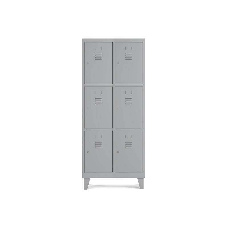 rocada-taquilla-400-2-modulos-3-puertas-cuerpo-gris-7035-puertas-gris-7035
