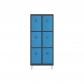 rocada-taquilla-400-2-modulos-3-puertas-cuerpo-negro-ral9005-puertas-azul-ral5009