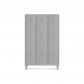 rocada-taquilla-400-3-modulos-3-puertas-cuerpo-gris-7035-puertas-gris-7035