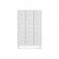 rocada-taquilla-400-3-modulos-4-puertas-cuerpo-blanco-ral9003-puertas-blanco-ral9003