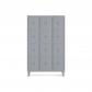 rocada-taquilla-400-3-modulos-4-puertas-cuerpo-gris-ral9006-puertas-gris-ral9006