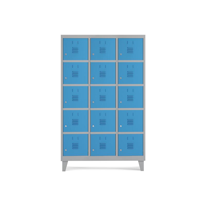rocada-taquilla-400-3-modulos-5-puertas-cuerpo-gris-7035-puertas-azul-ral5009