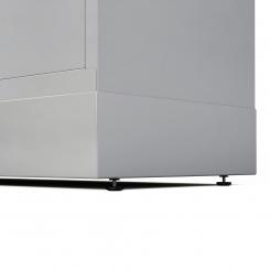 ROCADA zócalo para taquillas Con Niveladores 300Mm 1 Modulo Ral 7035