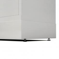 ROCADA zócalo para taquillas Con Niveladores 300Mm 3 Modulos Ral 9010