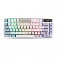 ASUS ROG Azoth teclado RF Wireless + Bluetooth QWERTY Blanco