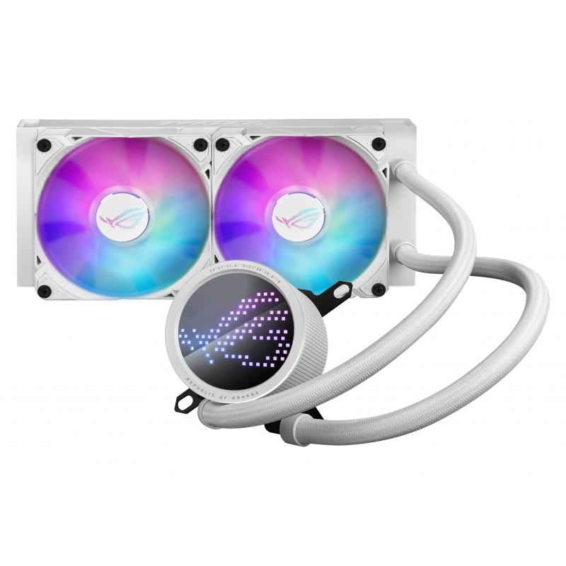 rog-ryuo-iii-240-argb-white-edition-procesador-liquid-cooling-kit-12-cm-blanco