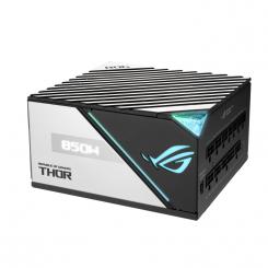 ASUS ROG THOR 850W Platinum II unidad de fuente de alimentación 20+4 pin ATX Negro, Azul, Gris