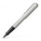 roller-faber-castell-hexo-plateado-mate