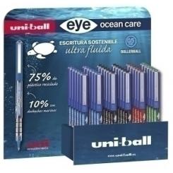 Roller T.Liq. Uni-Ball Ocean Care 0,5 (Ub-150Rop) Expositor De 36 12X 274373000 Ocean Care Negro 12X 274381000 Ocean Care Azul  6X 299271000 Ocean Care Rojo  6X 299289000 Ocean Care Verde