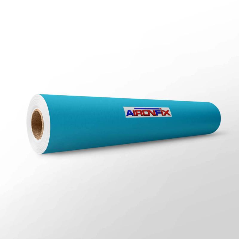 Rollo Adhesivo Aironfix Azul 4 Mate Rollo 0,45 x 20 Mt