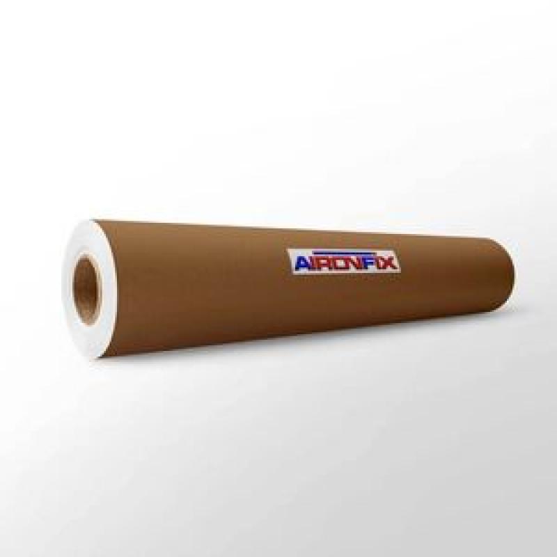 Rollo Adhesivo Aironfix MARRÓN Mate Rollo 0,45 x 20 Mt