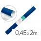 rollo-adhesivo-liderpapel-unicolor-azul-brillo-rollo-de-045-x-2-mt