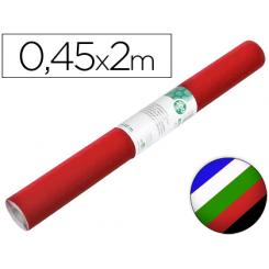 Rollo adhesivo LIDERPAPEL unicolor colores surtidos rollo de 0,45 x 2 mt