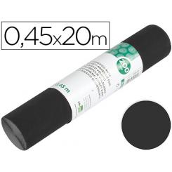 Rollo adhesivo LIDERPAPEL unicolor negro mate rollo de 0,45 x 20 mt