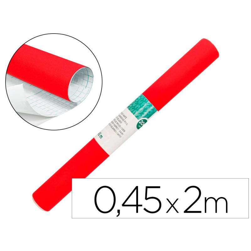 rollo-adhesivo-liderpapel-unicolor-rojo-brillo-rollo-de-045-x-2-mt