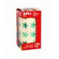 rollo-apli-gomets-estrella-195mm-ve-met