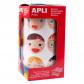 Rollo APLI Gomets Redond Rem Emocion 33mm Multico