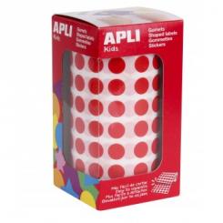 Rollo APLI Gomets Redondos  10,5 Ro.