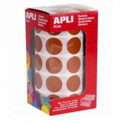 Rollo APLI Gomets Redondos  20,0 Marr