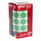rollo-apli-gomets-redondos-200-verde