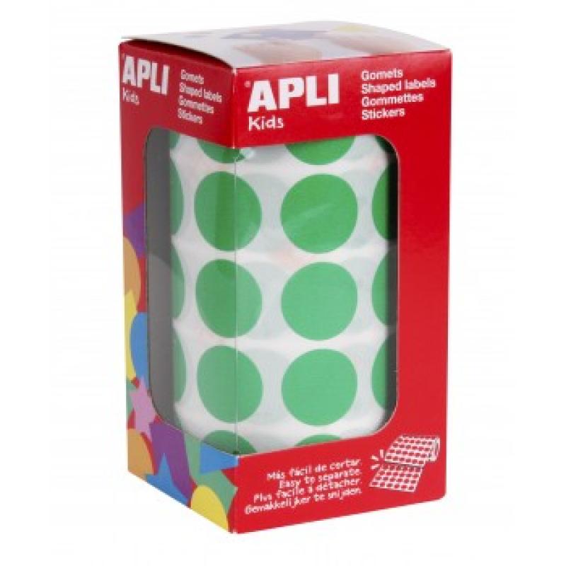 rollo-apli-gomets-redondos-200-verde